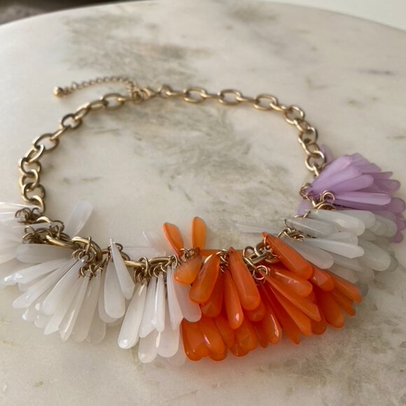 Unique Multicolor Statement Necklace – 21” – Bold & Vibrant Design - Picture 4 of 8